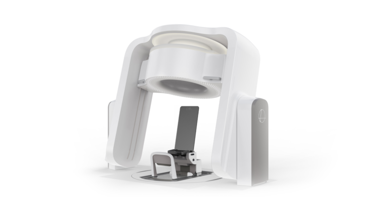 Upright chair proton therapy center